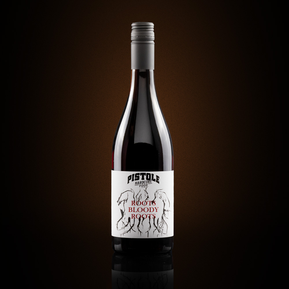 Pistole Hardcore-Food Glühwein Roots Bloody Roots