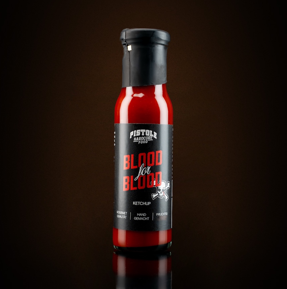 Pistole Hardcore-Food Ketchup Blood for Blood