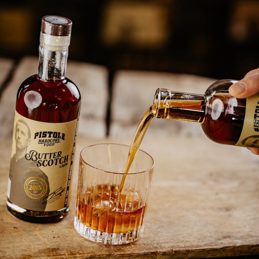 Butterscotch Likör im Glas