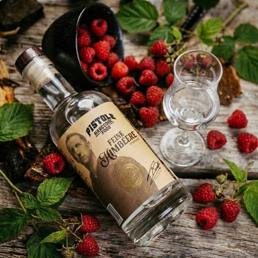 Pistole Hardcore-Food Feine Himbeere
