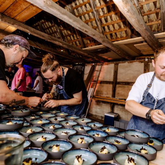 Foodbowl Foodfestival, das Headquarter bebt!