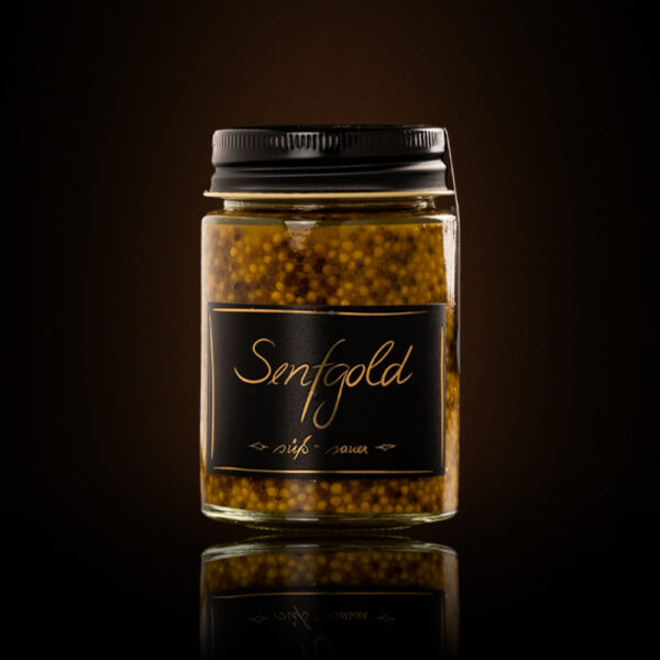 Pistole Hardcore-Food Senfgold süß-sauer Senf