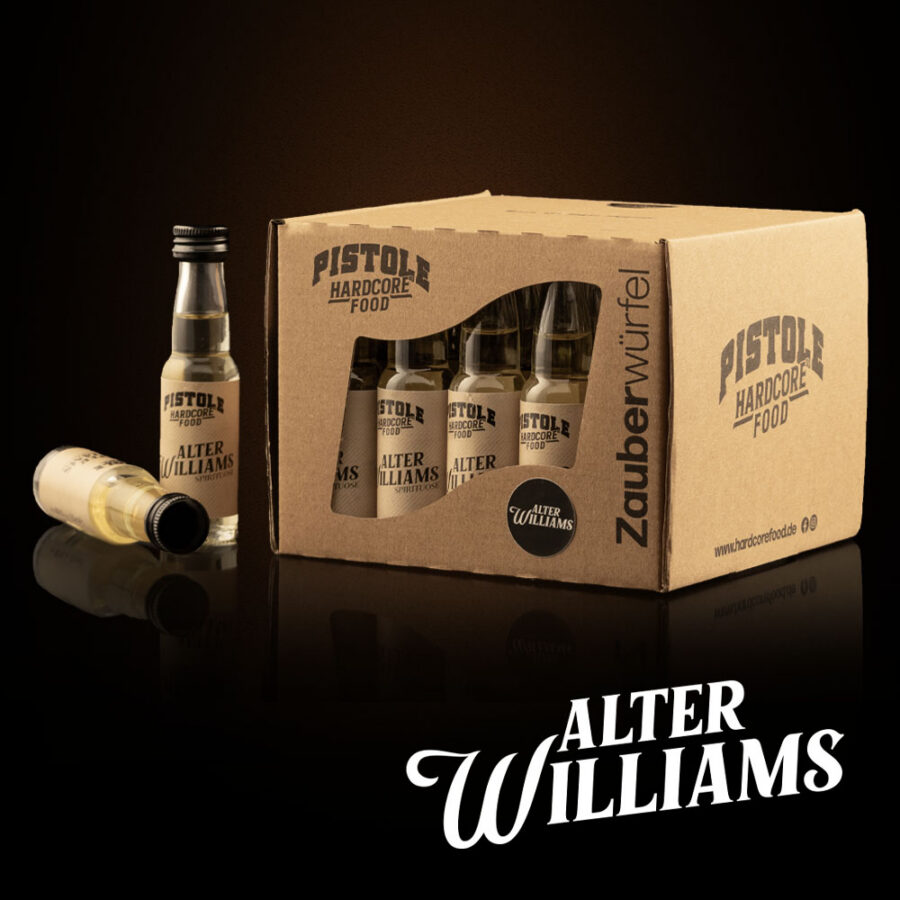 Zauberwürfel Alter Williams von Pistole Hardcore-Food