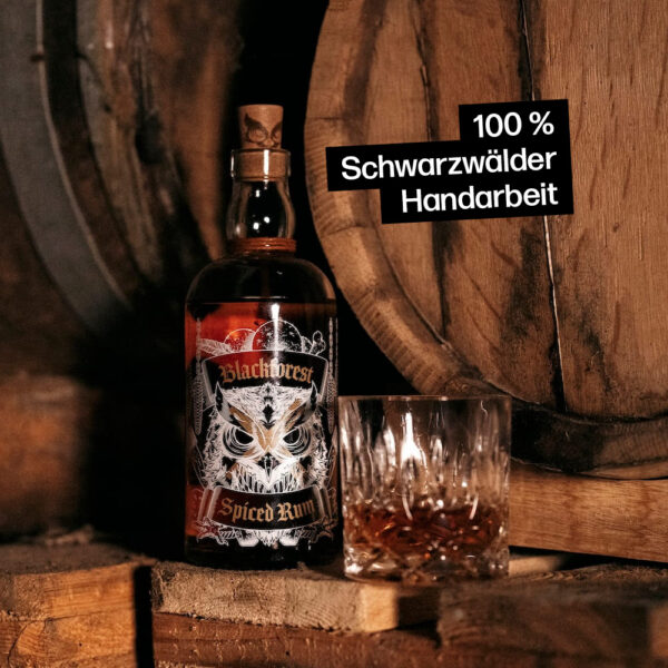 Blackforest Spiced Rum aus 100% schwarzwälder Handarbeit