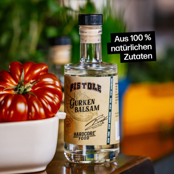 Gurken Balsamessig aus 100% natürlichen Zutaten