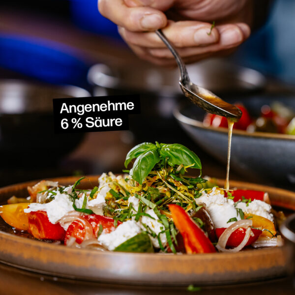 Himbeer Balsamessig mit angenehmer Säure