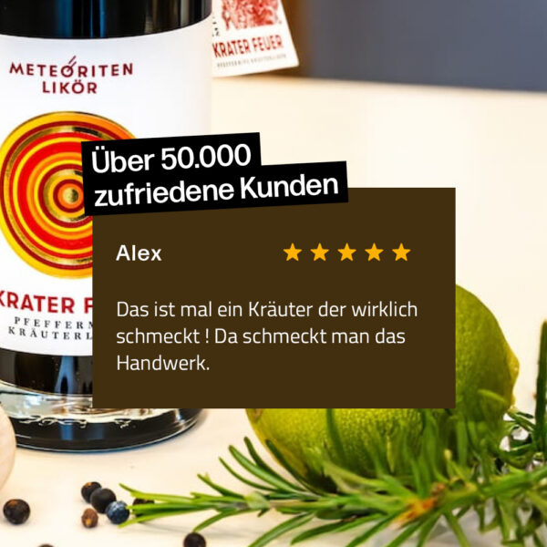 Pistole Hardcore-Food mit über 50.000 zufriedenen Kunden