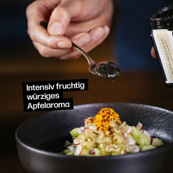 Traubenkernöl-Senf mit intensiv fruchtig würzem Apfelaroma