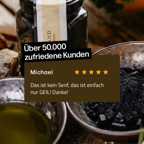 Pistole Hardcore-Food mit über 50.000 zufriedenen Kunden