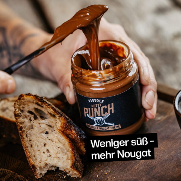 Nougat Creme mit intensivem Nougat Geschmack