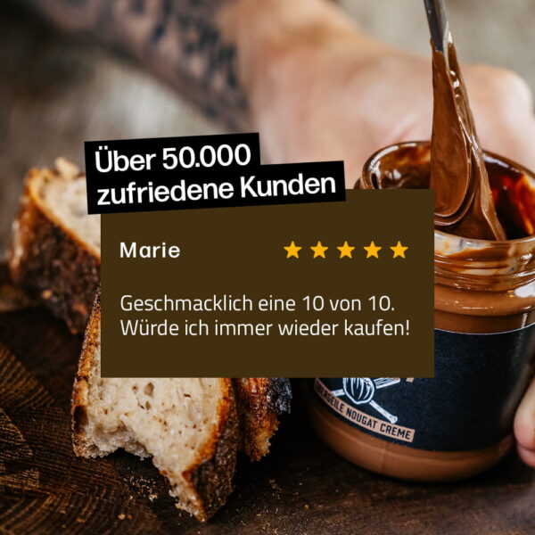 Über 50.000 zufriedene Kunden von Pistole Hardcore-Food