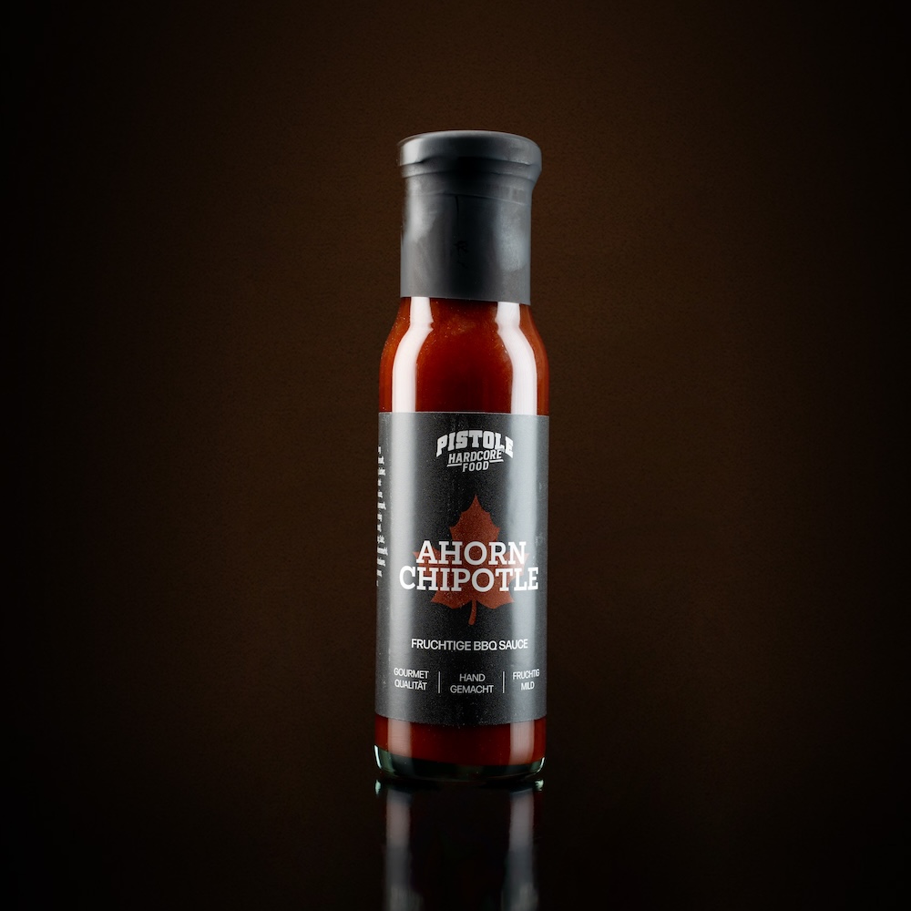 Ahorn Chipotle BBQ Sauce von Pistole Hardcore-Food