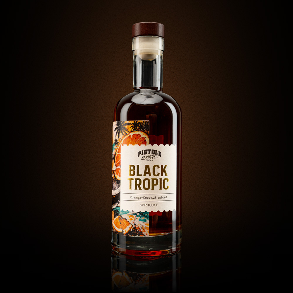 Pistole Hardcore-Food in Badbergen Black Tropic Rum